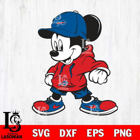 Buffalo Bills mickey mouse NFL