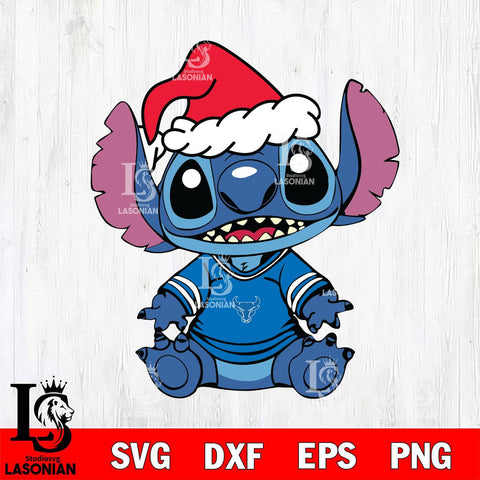 Buffalo Bulls Baby Stitch Christmas Svg Eps Dxf Png File, Digital Download, Instant Download