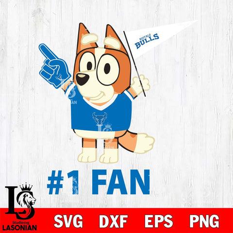 Buffalo Bulls Bingo 1# Fan Svg Eps Dxf Png File,NCAA Svg Files,Bluey svg ,Digital Download ,Instant Download, Cricut File