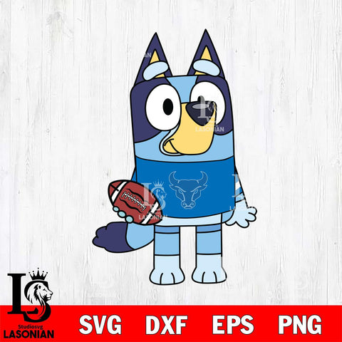 Buffalo Bulls Bluey 2 Svg Eps Dxf Png File, Digital Download, Instant Download