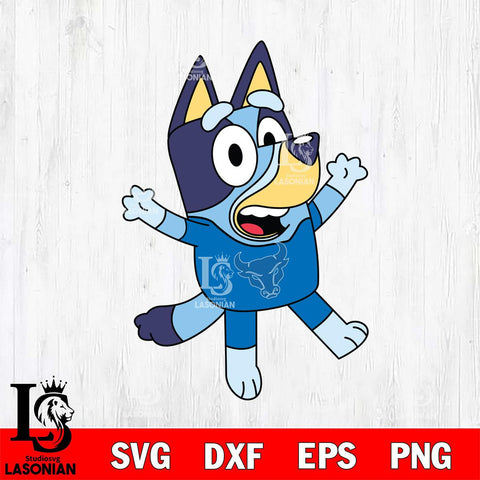 Buffalo Bulls Bluey 3 Svg Eps Dxf Png File, Digital Download, Instant Download