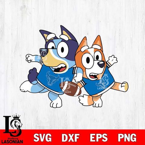 Buffalo Bulls Bluey Svg Eps Dxf Png File, Digital Download, Instant Download