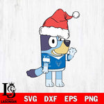 Buffalo Bulls Bluey Christmas Svg Eps Dxf Png File, Digital Download, Instant Download