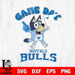 Buffalo Bulls Bluey Game Day Svg Eps Dxf Png File, Digital Download, Instant Download