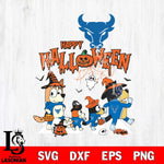 Buffalo Bulls Bluey Halloween Family Svg Eps Dxf Png File, Digital Download, Instant Download