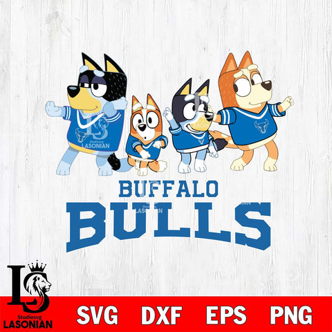 Buffalo Bulls Bluey Mode Dance Squats Svg Eps Dxf Png File, Digital Download, Instant Download