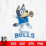 Buffalo Bulls Bluey Sport Football Svg Eps Dxf Png File,NCAA Svg Files,Bluey svg ,Digital Download ,Instant Download, Cricut File