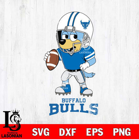 Buffalo Bulls Bluey rugby Svg Eps Dxf Png File, Digital Download ,Instant Download, Cricut File