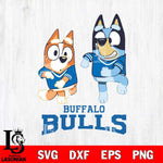 Buffalo Bulls Bluey with Chilli Dance Svg Eps Dxf Png File, Digital Download, Instant Download