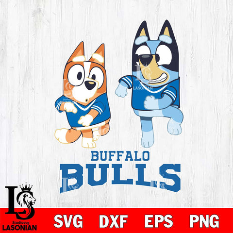 Buffalo Bulls Bluey with Chilli Dance Svg Eps Dxf Png File, Digital Download, Instant Download