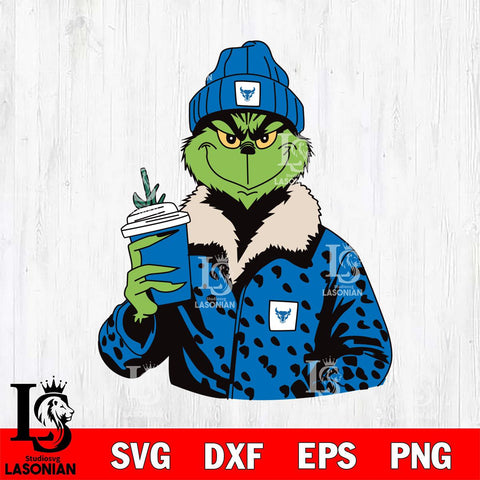 Buffalo Bulls Boujee Grinch 12 Svg Eps Dxf Png File, Digital Download, Instant Download