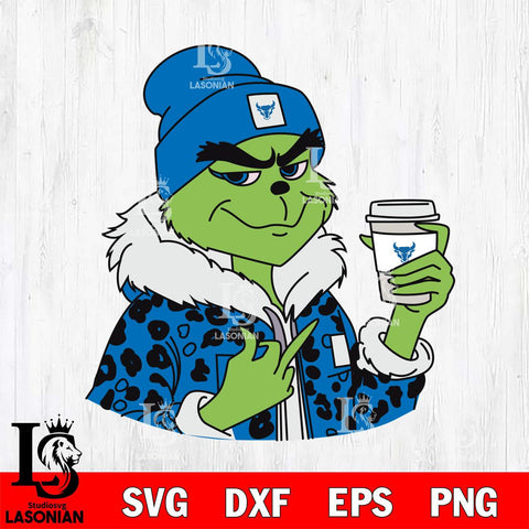 Buffalo Bulls Boujee Grinch 7 Svg Eps Dxf Png File, Digital Download, Instant Download