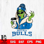 Buffalo Bulls Boujee Grinch Girls Christmas Cut Files Cricut, Svg Dxf Eps Png file, Digital download , Silhouette