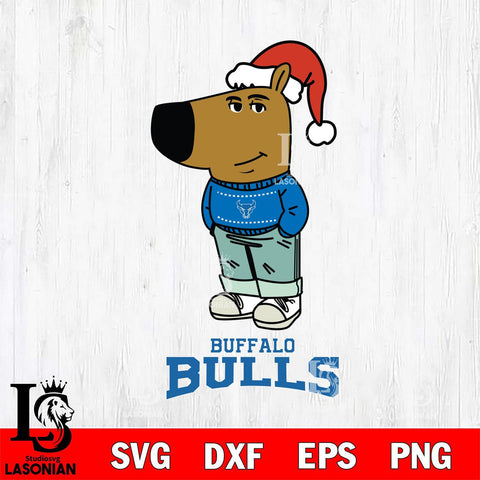 Buffalo Bulls Chill Guy Christmas Svg Eps Dxf Png File,NCAA Svg Files,Chill Guy svg ,Digital Download ,Instant Download, Cricut File