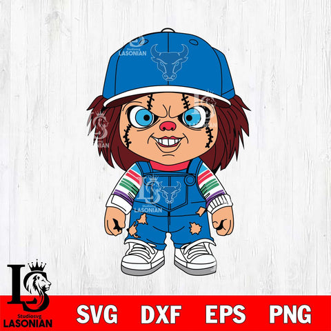 Buffalo Bulls Chucky Football Horror Halloween Svg Eps Dxf Png File, NCAA svg, Digital Download, Instant Download