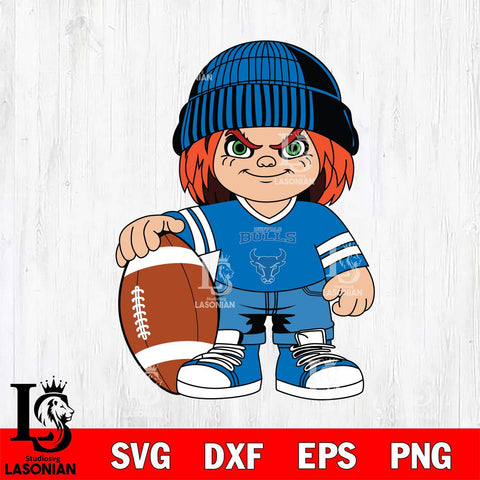 Buffalo Bulls Chucky Horror 4 Svg Eps Dxf Png File, NCAA svg, Digital Download, Instant Download