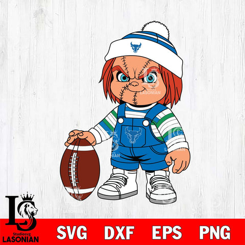 Buffalo Bulls Chucky Horror 6 Svg Eps Dxf Png File, NCAA svg, Digital Download, Instant Download