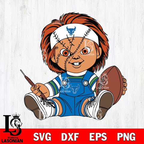 Buffalo Bulls Chucky Horror 9 Svg Eps Dxf Png File, NCAA svg, Digital Download, Instant Download