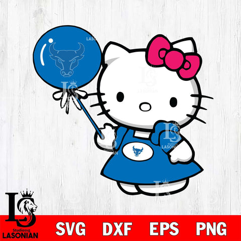 Buffalo Bulls Cute Hello Kitty 2 Svg Eps Dxf Png File, Digital Download, Instant Download