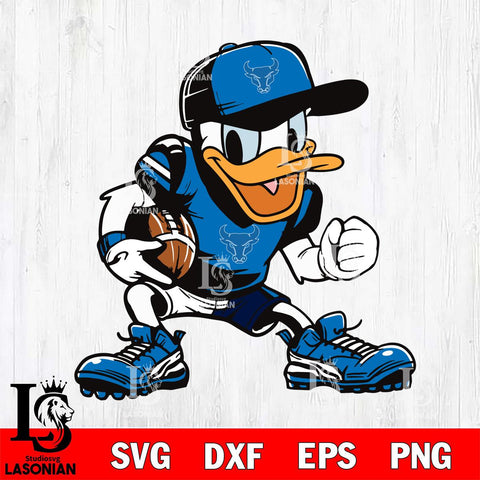 Buffalo Bulls Donal Duck Svg Eps Dxf Png File, NCAA svg, Digital Download, Instant Download