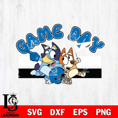 Buffalo Bulls Game Day Bluey Svg Eps Dxf Png File, Digital Download, Instant Download