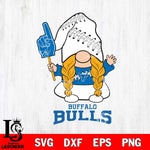 Buffalo Bulls Gnomes Fan Svg Eps Dxf Png File, Digital Download, Instant Download