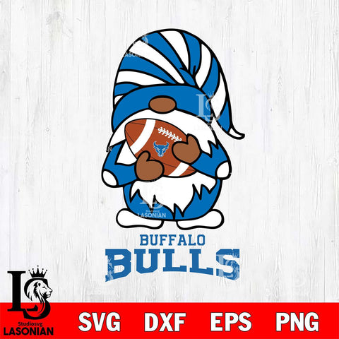 Buffalo Bulls Gnomes Football Svg Eps Dxf Png File, Digital Download, Instant Download