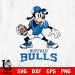 Buffalo Bulls Goofy Disney, Svg Eps Dxf Png File, Digital Download