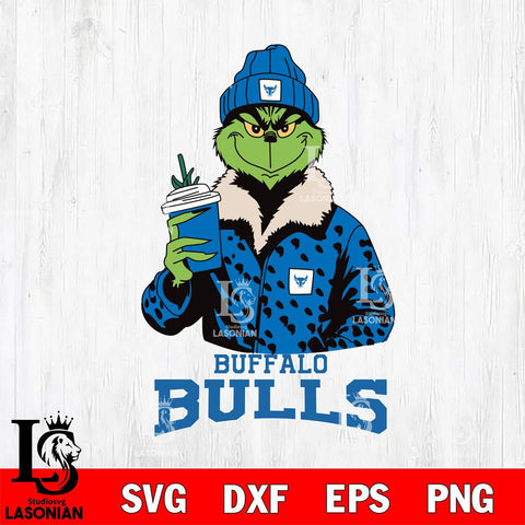 Buffalo Bulls Grinch Christmas Cut Files Cricut, Svg Dxf Eps Png file, Digital download , Silhouette