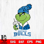 Buffalo Bulls Grinch Cofffe Christmas Cut Files Cricut, Svg Dxf Eps Png file, Digital download , Silhouette