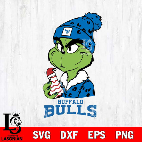 Buffalo Bulls Grinch Tree Cake Svg Eps Dxf Png File, Digital Download, Instant Download