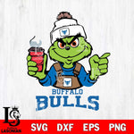 Buffalo Bulls Grinch with coffee Svg Eps Dxf Png File, Digital Download, Instant Download