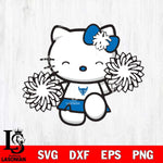 Buffalo Bulls Hello Kitty Cheerleader Svg Eps Dxf Png File, Digital Download, Instant Download