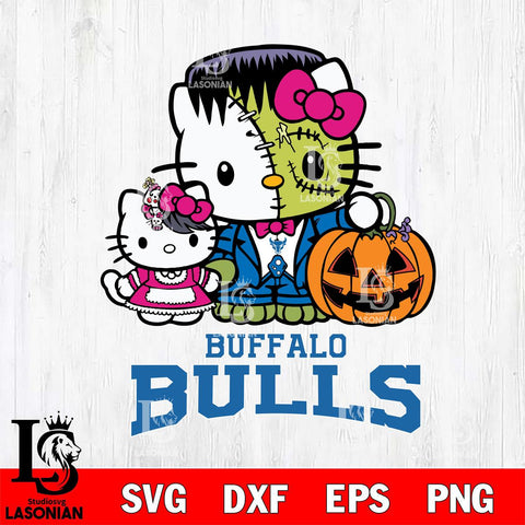 Buffalo Bulls Hello Kitty Horror 10 Svg Eps Dxf Png File, Digital Download