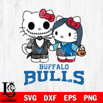 Buffalo Bulls Hello Kitty Horror 11 Svg Eps Dxf Png File, Digital Download