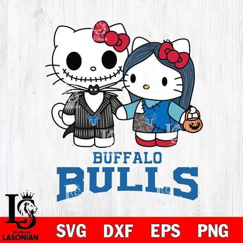 Buffalo Bulls Hello Kitty Horror 11 Svg Eps Dxf Png File, Digital Download