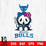 Buffalo Bulls Hello Kitty Horror 4 Svg Eps Dxf Png File, Digital Download