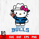 Buffalo Bulls Hello Kitty Horror 6 Svg Eps Dxf Png File, Digital Download