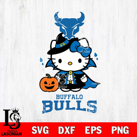 Buffalo Bulls Hello Kitty Horror 9 Svg Eps Dxf Png File, Digital Download