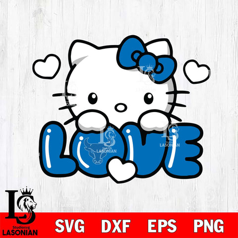 Buffalo Bulls Hello Kitty Love Svg Eps Dxf Png File, Digital Download, Instant Download