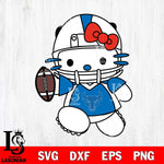 Buffalo Bulls Hello Kitty sport 11 Svg Eps Dxf Png File, NCAA svg, Digital Download, Instant Download