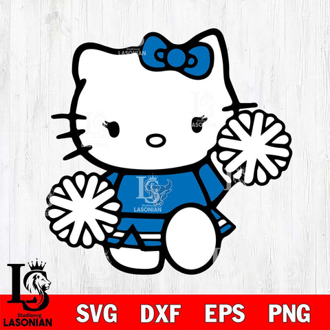 Buffalo Bulls Hello Kitty sport 4 Svg Eps Dxf Png File, NCAA svg, Digital Download, Instant Download