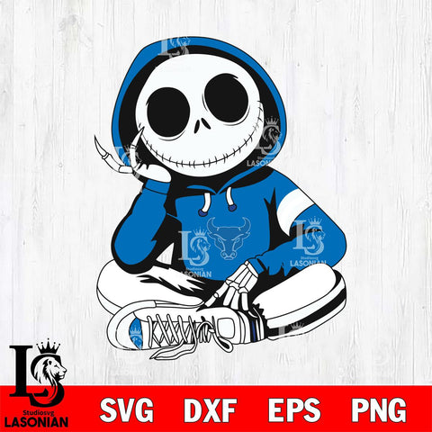 Buffalo Bulls Jack Skellington halloween Svg Eps Dxf Png File, NCAA svg, Digital Download, Instant Download