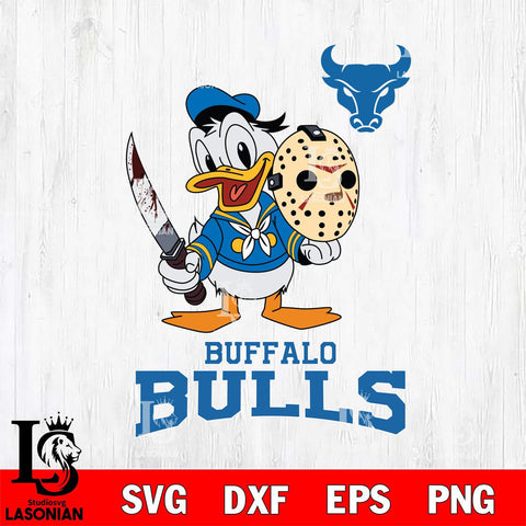 Buffalo Bulls Jason Voorhees 12 Svg Eps Dxf Png File, Digital Download