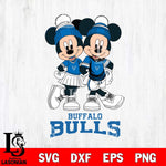 Buffalo Bulls Mickey And Minnie Mouse Football Svg Eps Dxf Png File, NCAA svg , File Cut , Digital Download , Instant Download, Cut Svg Files