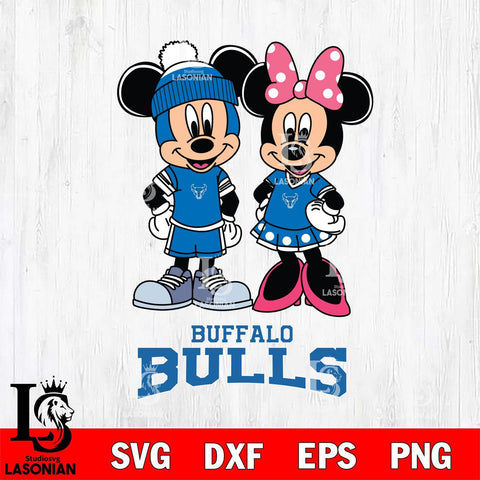 Buffalo Bulls Mickey Minnie Mouse Pink Svg Eps Dxf Png File, NCAA svg , File Cut , Digital Download , Instant Download, Cut Svg Files