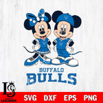 Buffalo Bulls Mickey Minnie Mouse rugby ball Svg Eps Dxf Png File, NCAA svg , File Cut , Digital Download , Instant Download, Cut Svg Files