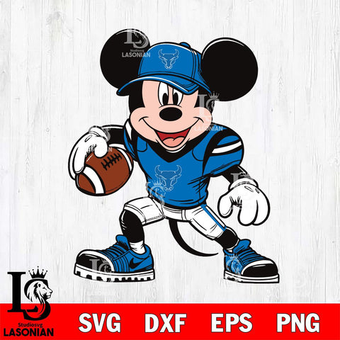 Buffalo Bulls Mickey Mouse Svg Eps Dxf Png File, NCAA svg, Digital Download, Instant Download