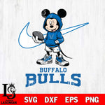 Buffalo Bulls Mikey Mouse Disney NIKE, Svg Eps Dxf Png File, Digital Download