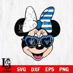 Buffalo Bulls Minnie Mouse Love Svg Eps Dxf Png File, NCAA svg, Digital Download, Instant Download